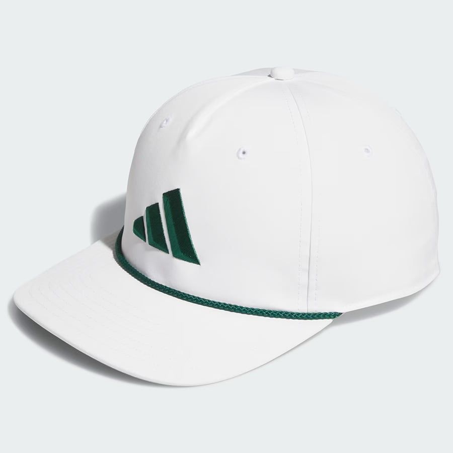 Nón kết golf nam TOUR 5-PANEL White / Collegiate Green JZ9746 | Adidas