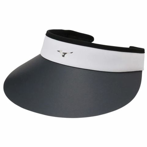 Nón nửa đầu nữ MIZUNO LOGO UV VISOR WHITE E2MWB22501 | Mizuno