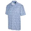 Áo golf nam tay ngắn EQUATOR ML75 POLO - BLUE HAZE G7S23K571_BLHZ | Greg Norman