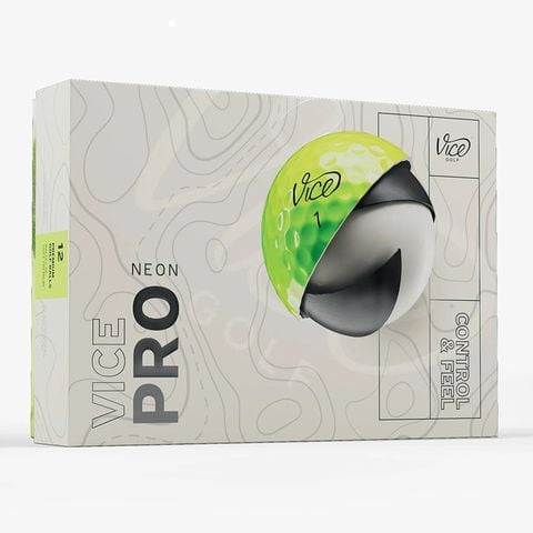 Bóng Golf Vice Pro 3 Lớp Màu NEON | Vice Golf