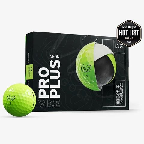 Bóng Golf Vice Pro Plus 4 Lớp Màu NEON | Vice Golf