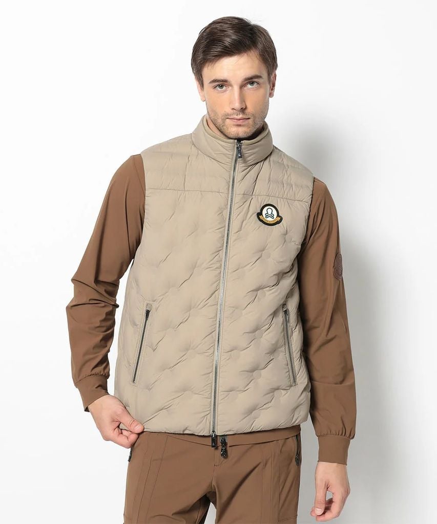 Áo Khoác Nam Synk Seamless Down Vest KAKI MLM-5C-AD04 | MARK & LONA