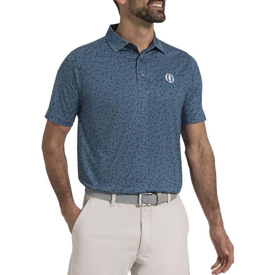 Áo Golf Nam Tay Ngắn Open Event Print 38880 | FootJoy