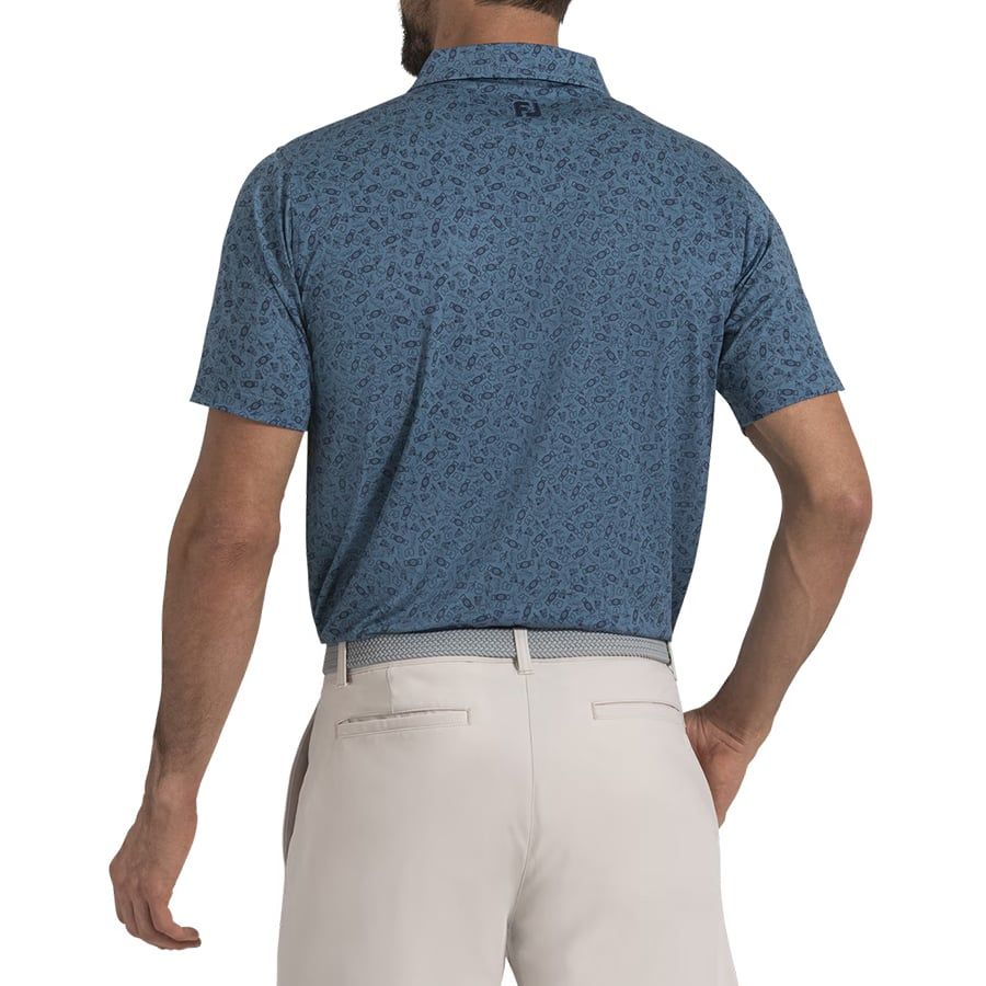 Áo Golf Nam Tay Ngắn Open Event Print 38880 | FootJoy