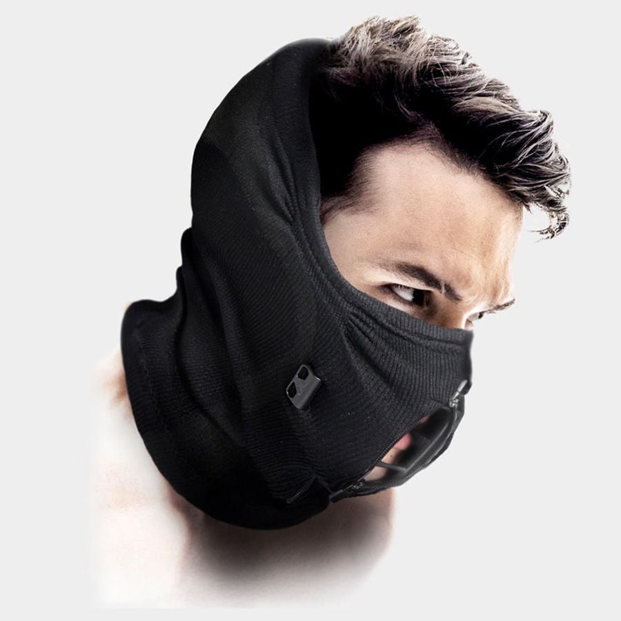 Khẩu trang Z9H Futuristic Anti-Fog Zip-up Half-Balaclava with Breathab