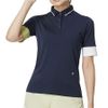 Áo golf nữ tay ngắn Contrast Rib S/S Polo Shirt 2WSPO-UN683 NAVY M1338