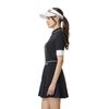 Áo golf nữ tay ngắn Contrast Rib S/S Polo Shirt 2WSPO-UN683 BLACK M133