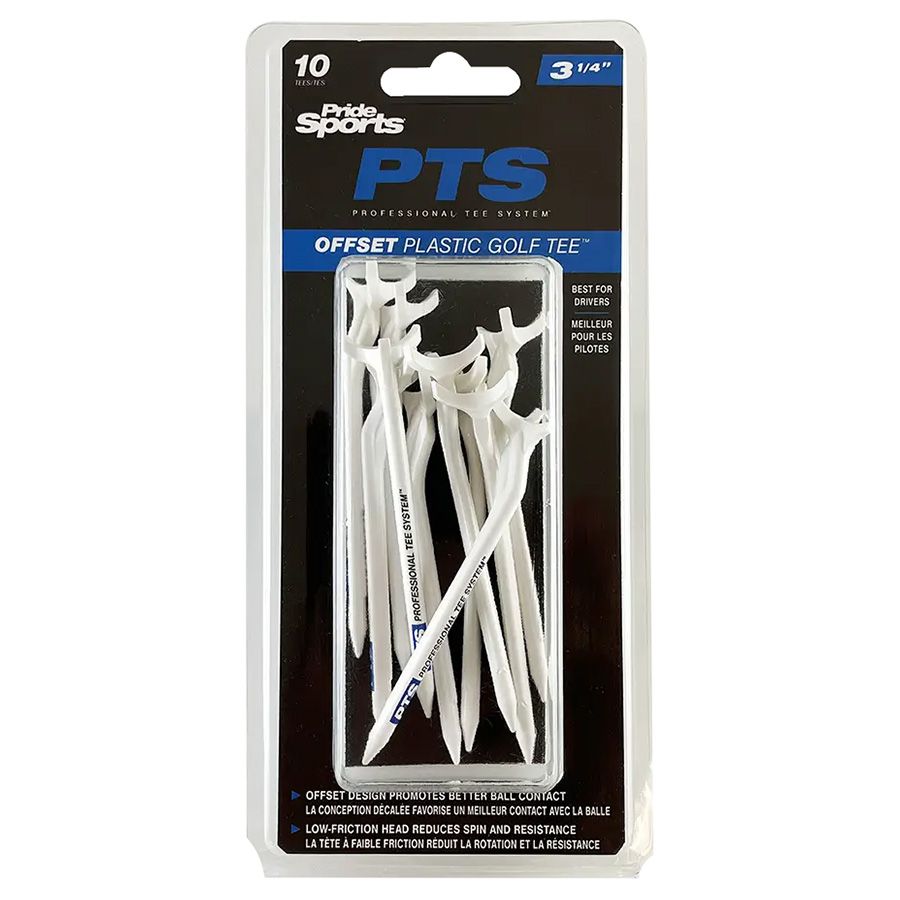 Gói 10 Tee Pride Offset Plastic Tees 3¼