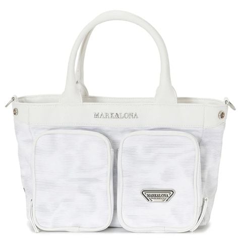 Túi Golf Cầm Tay Pouch Bag MCS-26C-SB52 (White) - 2026 | MARK & LONA