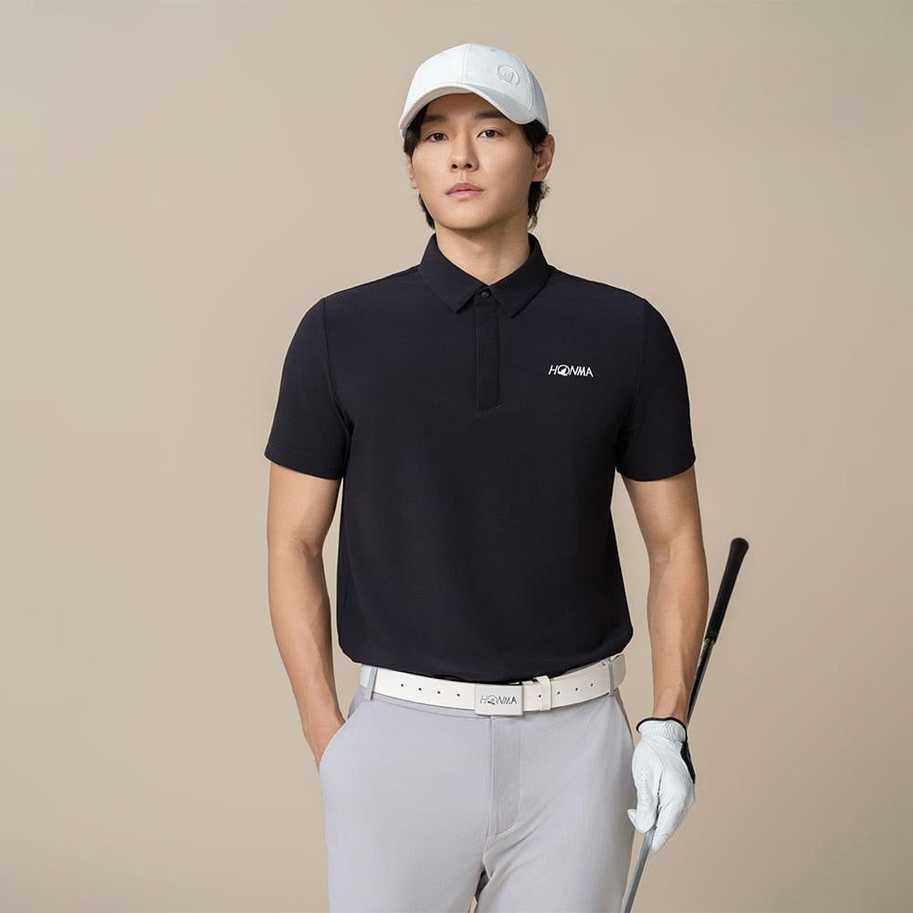 Áo golf nam tay ngắn BLACK BEAUTY HMLC707K303 | HONMA