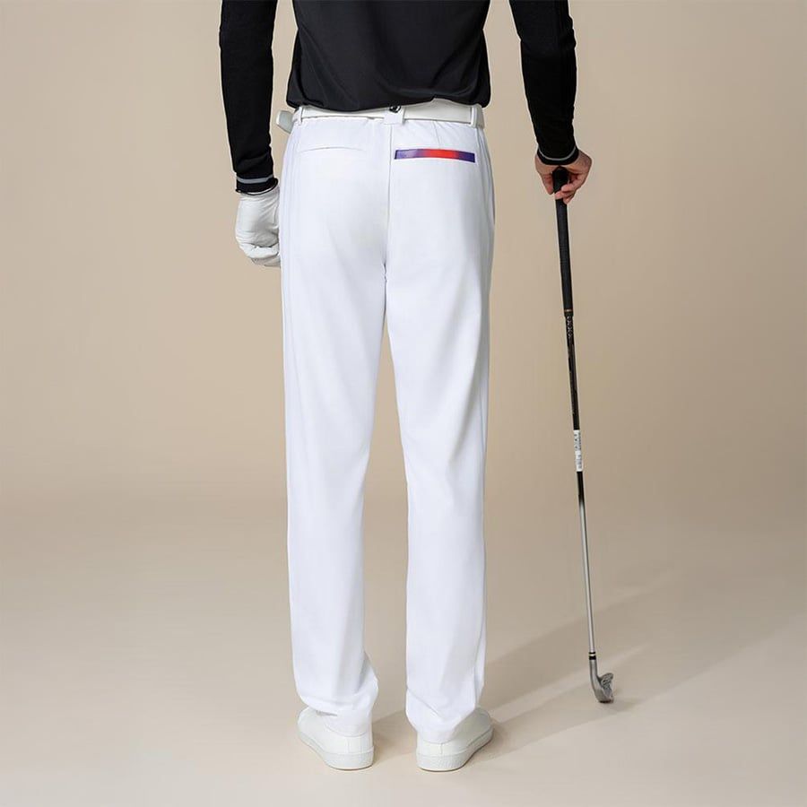 Quần dài golf nam BRIGHT WHITE HMLC800T216 | HONMA