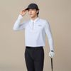 Áo golf nam tay dài BRIGHT WHITE HMLC705T222 | HONMA