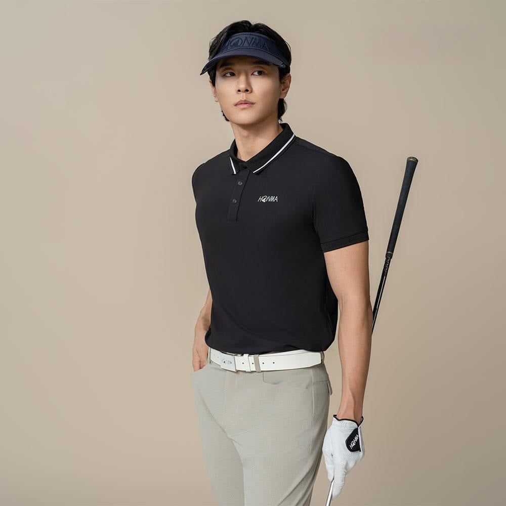 Áo golf nam tay ngắn BLACK BEAUTY HMLX707B125 | HONMA