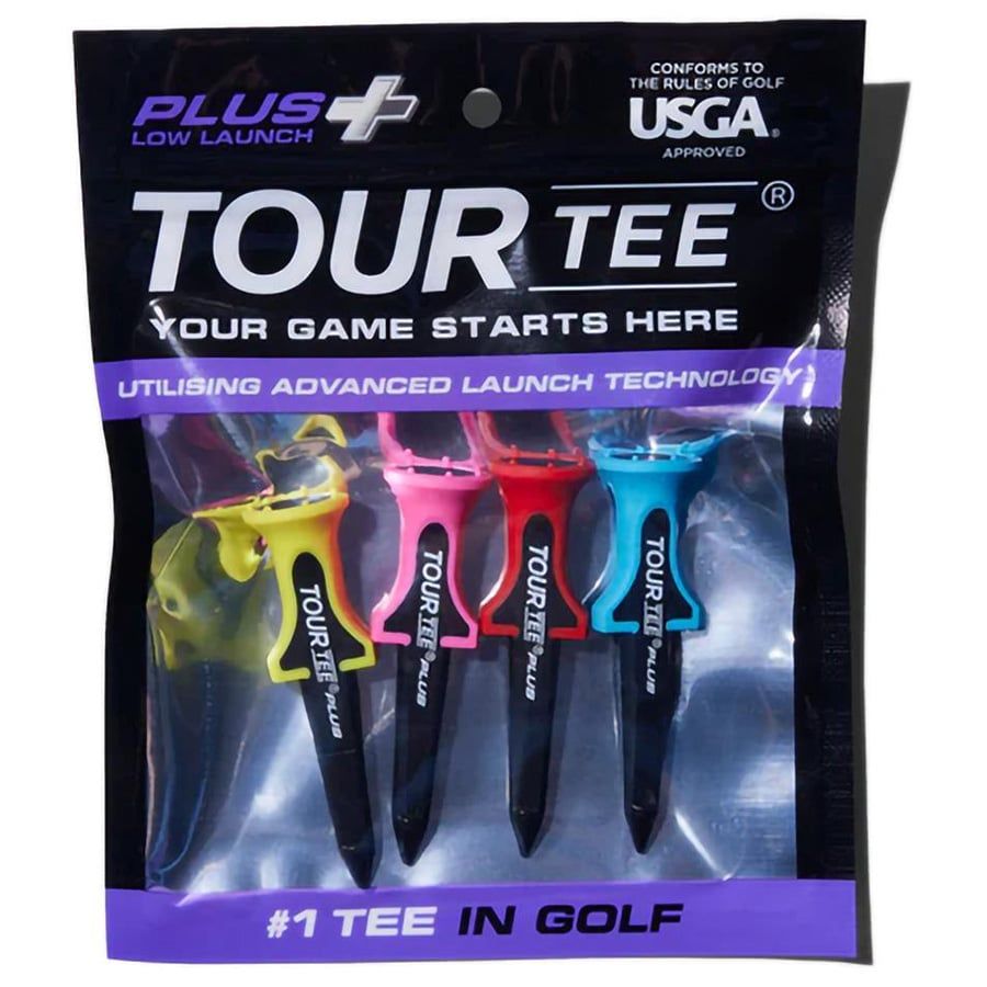 Gói 5 tee TOUR TEE COMBO NEONS BLUE Giúp bóng bay xa hơn | TourTee