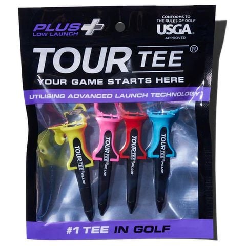 Gói 4 tee TOUR TEE PLUS+ Giúp bóng bay xa hơn | TourTee