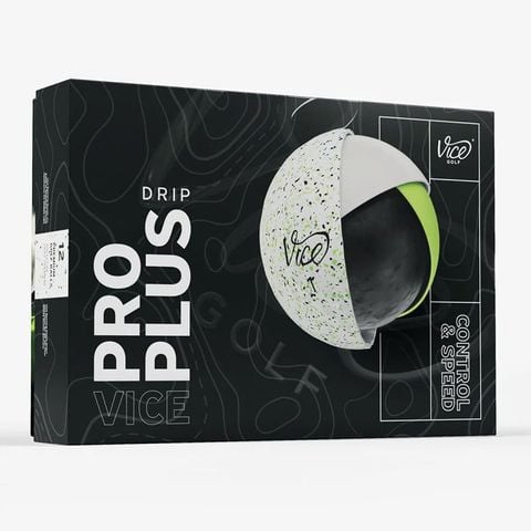 Bóng Golf Vice Pro Plus 4 Lớp Màu DRIP LIME | Vice Golf