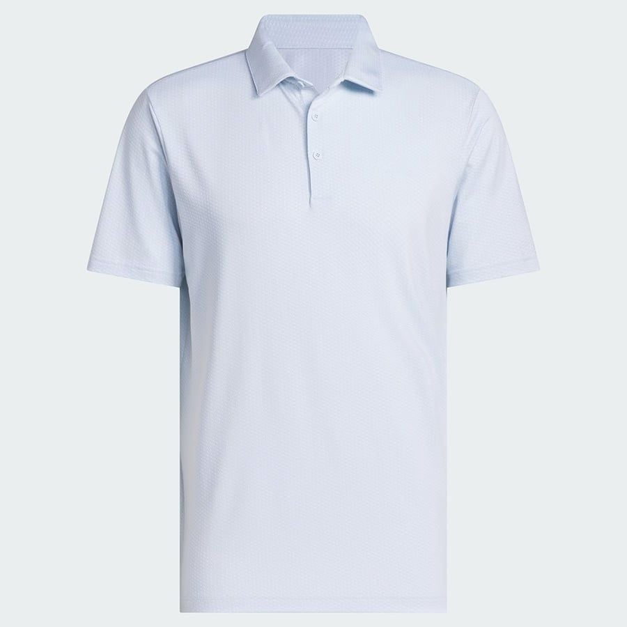 Áo golf nam tay ngắn PERFORMANCE TEXTURED POLO White/Crsk JY5471 | Adi