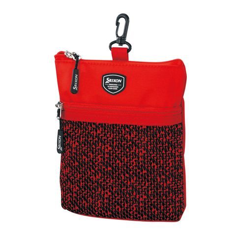 Túi Nhỏ Đựng Phụ Kiện Golf Mesh Zipper Pouch GGF-B2805 Red | Srixon