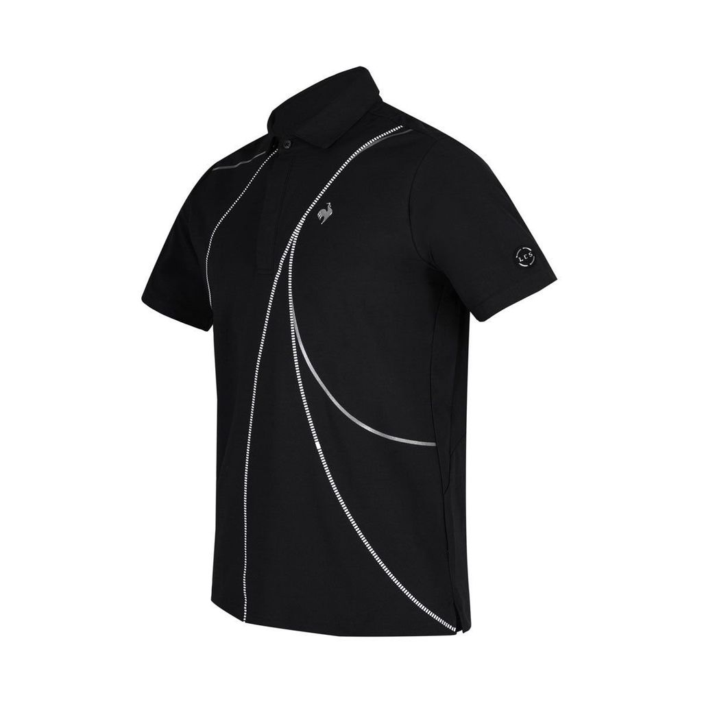 Áo golf tay ngắn nam QGMXJA31V-BK00 | Le Coq Sportif