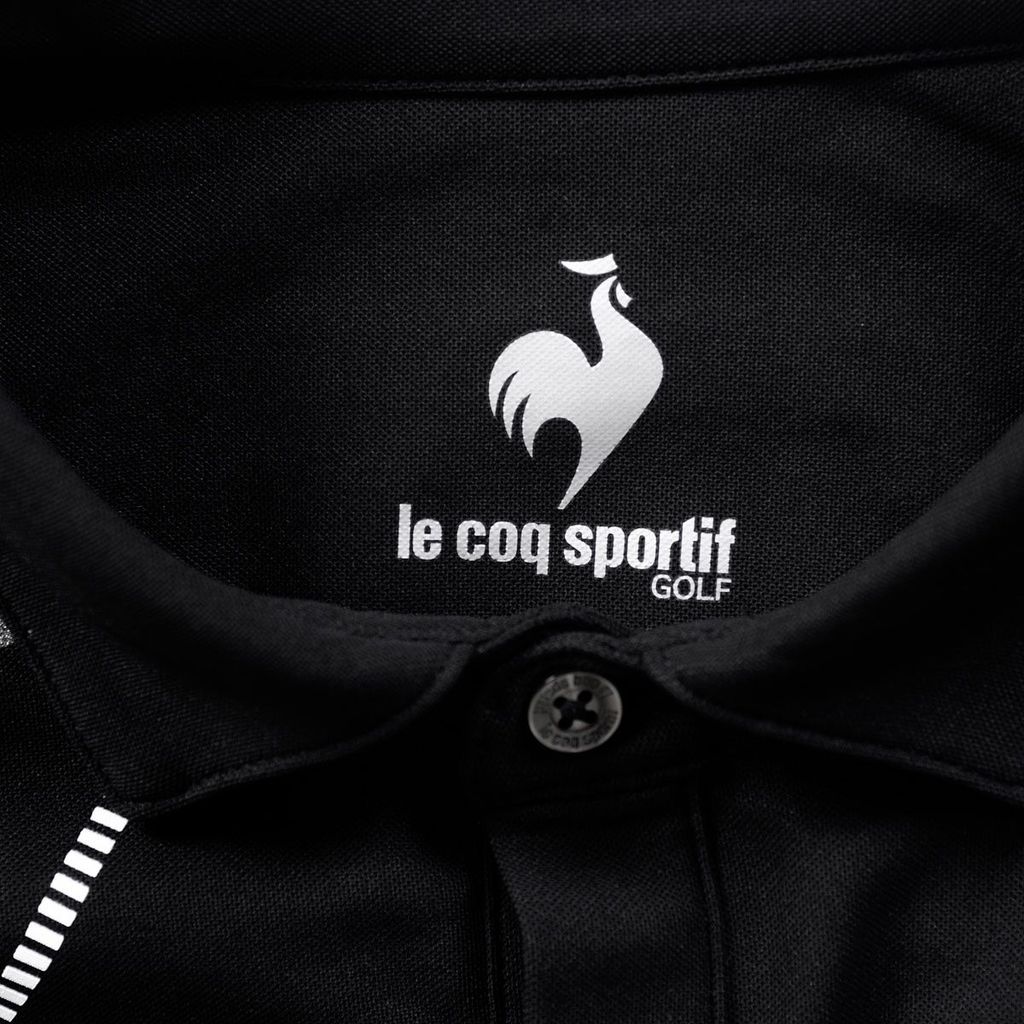 Áo golf tay ngắn nam QGMXJA31V-BK00 | Le Coq Sportif
