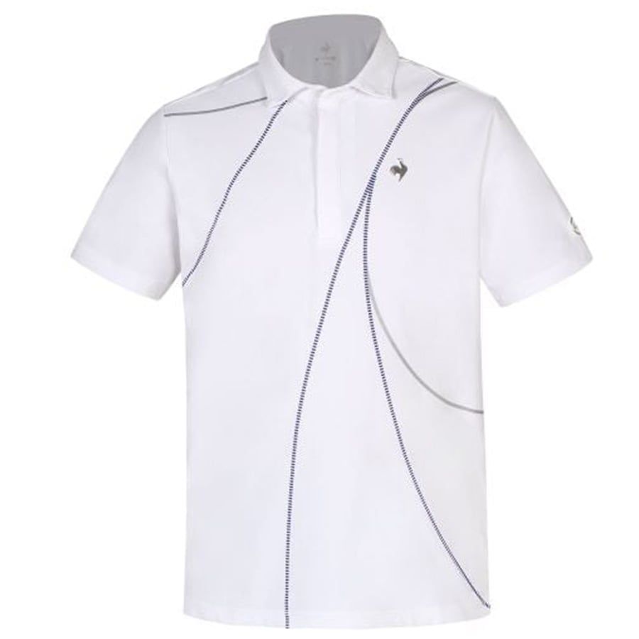 Áo golf tay ngắn nam QGMXJA31V-WH00 | Le Coq Sportif