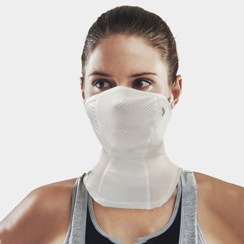 Khẩu trang N2 Ultra Light Cooling Airflow Mesh Sun Protection Neck Gaiter WHITE | NAROO