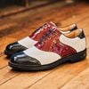 Giày Golf Nam FJ DJ PREM 100 YRS WHT/NVY/RED 54393 | FootJoy | Tặng 1