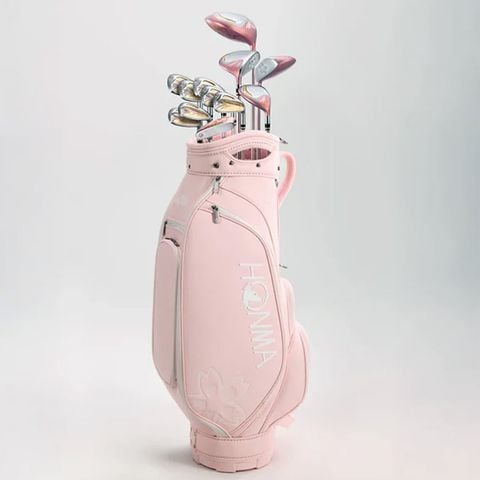 Bộ gậy golf nữ Fullset SAKURA DANCE 2 PINK (12 gậy + cartbag + quà tặng) | HONMA