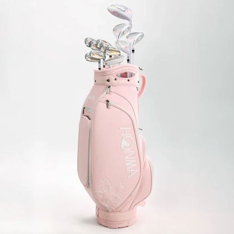 Bộ gậy golf nữ Fullset SAKURA DANCE 2 WHITE (12 gậy + cartbag + quà tặng) | HONMA