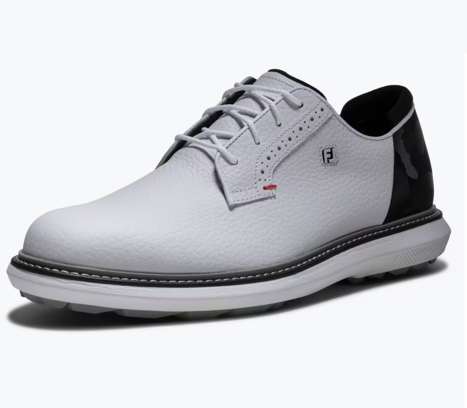 Giày Golf Nam Traditions Wht/Blk/Red 57985 | FootJoy