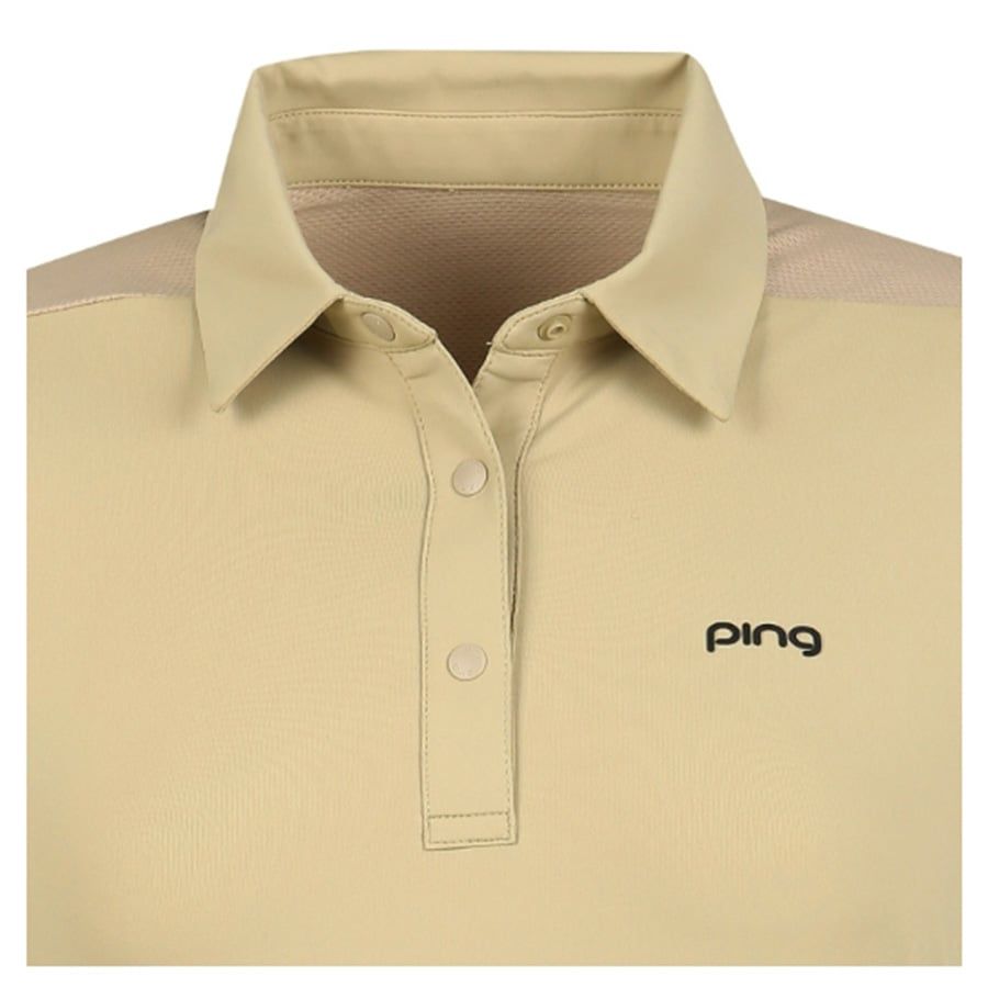 Áo golf nữ tay ngắn BEIGE 622-4260888-040 | PING
