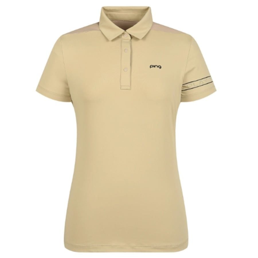 Áo golf nữ tay ngắn BEIGE 622-4260888-040 | PING