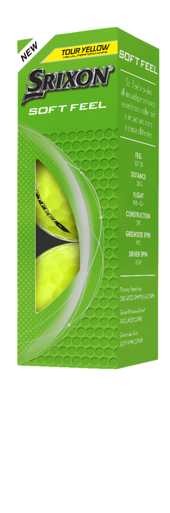 Bóng golf Soft Feel 14 (Yellow) | Srixon