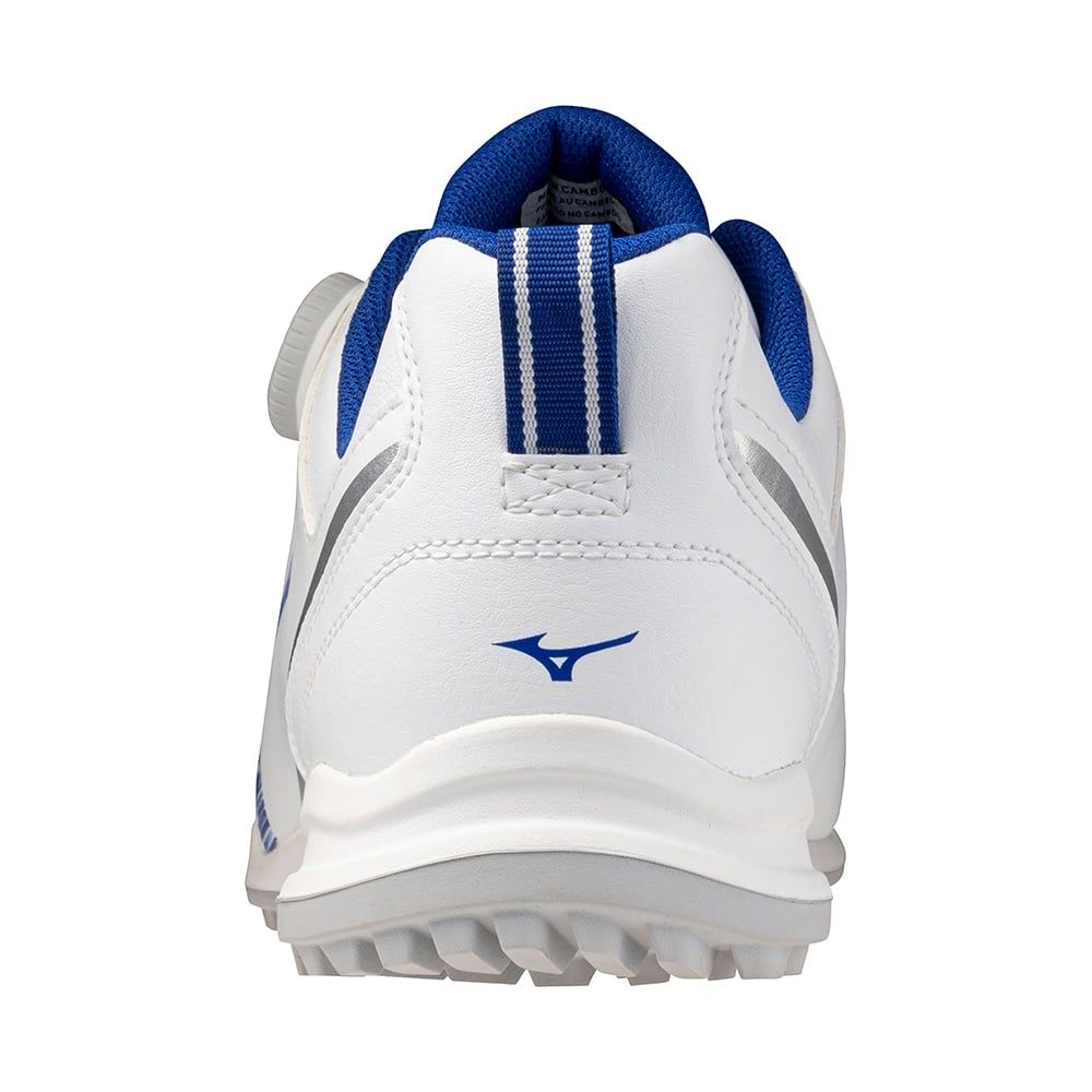 Giày golf nam GM-STYLE BOA SS25 WHITE/BLUE 51GM255301 | Mizuno
