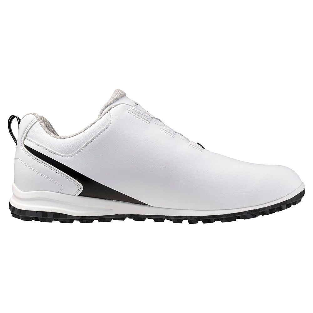 Giày golf nam GM-STYLE BOA SS25 WHITE/BLACK CAMO 51GM255302 | Mizuno