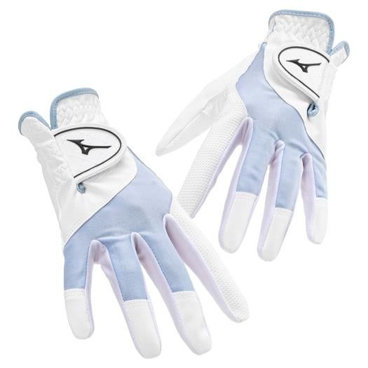 Cặp găng tay nữ EFIL GLOVES LADIES WHITE/SAXE BLUE 5MGWB55421 | Mizuno