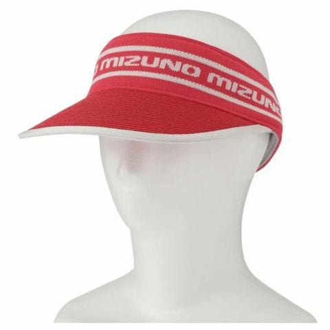 Nón nửa đầu nữ BLADE UV BRIM RIB BELT VISOR PINK E2MWC22264 | Mizuno
