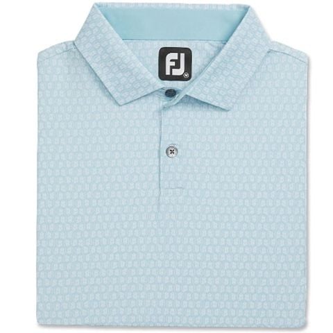 Áo Golf Tay Ngắn FootJoy Salamander Print Lisle, Self Collar 31394  | FootJoy