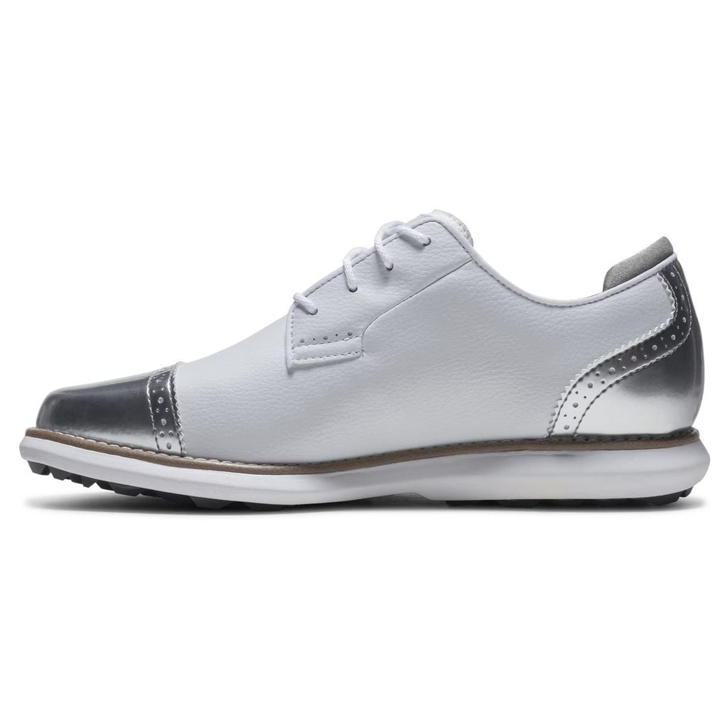 Giày Golf Nữ GS W Traditions Wht/Wht/Sil 98238 | FootJoy