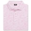Áo golf nam tay ngắn Broken Stripe Print Pique White / Magenta 37443 |