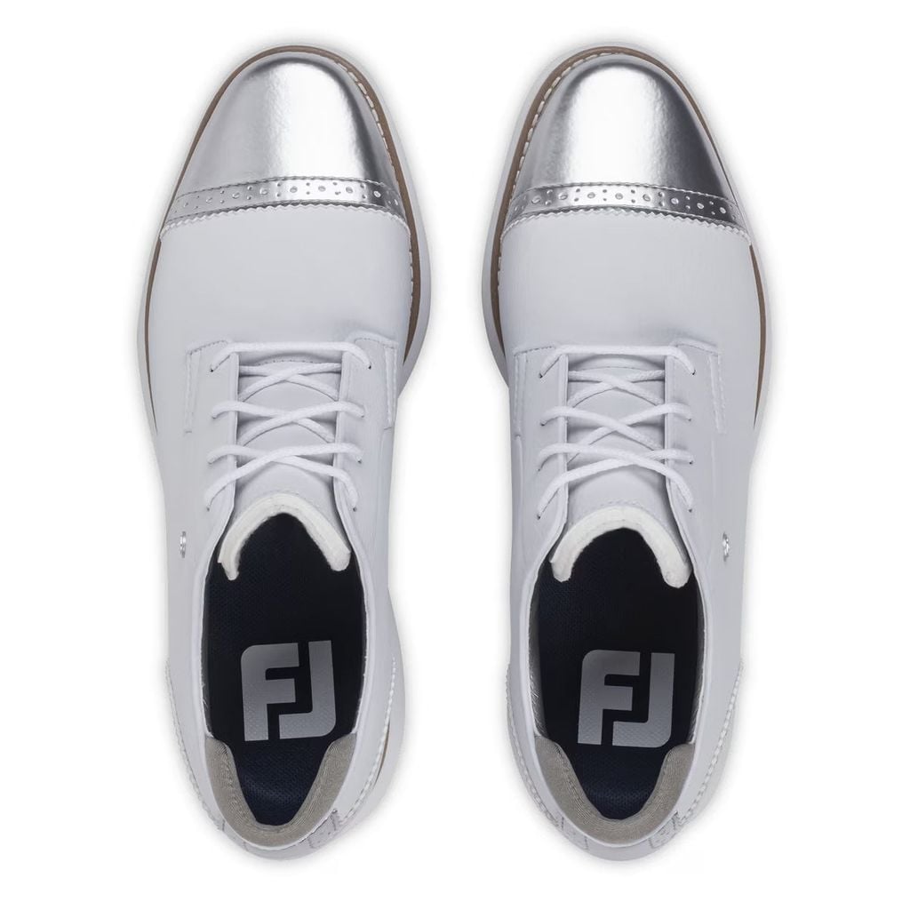 Giày Golf Nữ GS W Traditions Wht/Wht/Sil 98238 | FootJoy