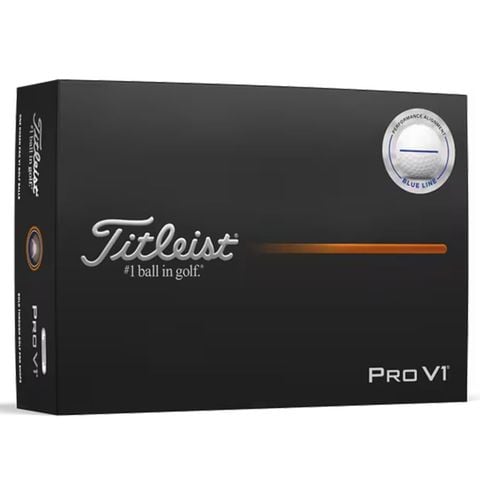 Bóng golf Pro V1 2025 White PERFORMANCE ALIGNMENT BLUE | Titleist