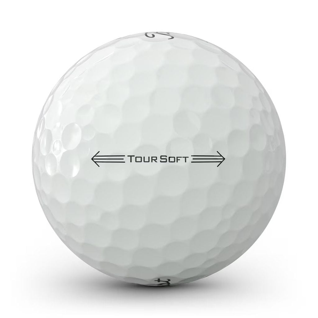 Hộp 12 bóng golf Tour Soft 2 lớp 2026 màu Trắng | Titleist