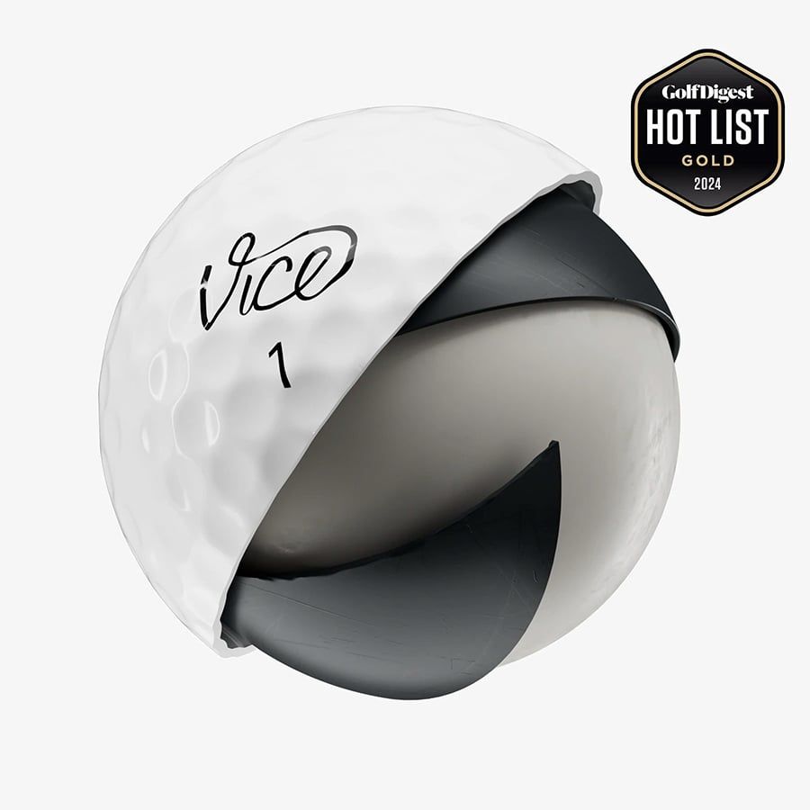 Bóng Golf Vice Pro 3 Lớp Màu WHITE | Vice Golf