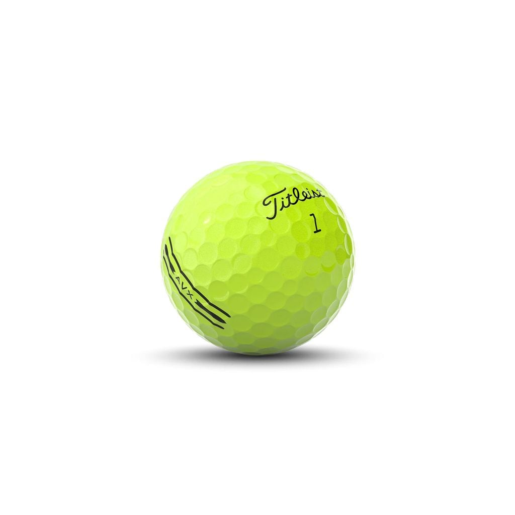 Hộp 12 bóng golf AVX 3 lớp vàng 2024 | Titleist