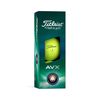 Hộp 12 bóng golf AVX 3 lớp vàng 2024 | Titleist