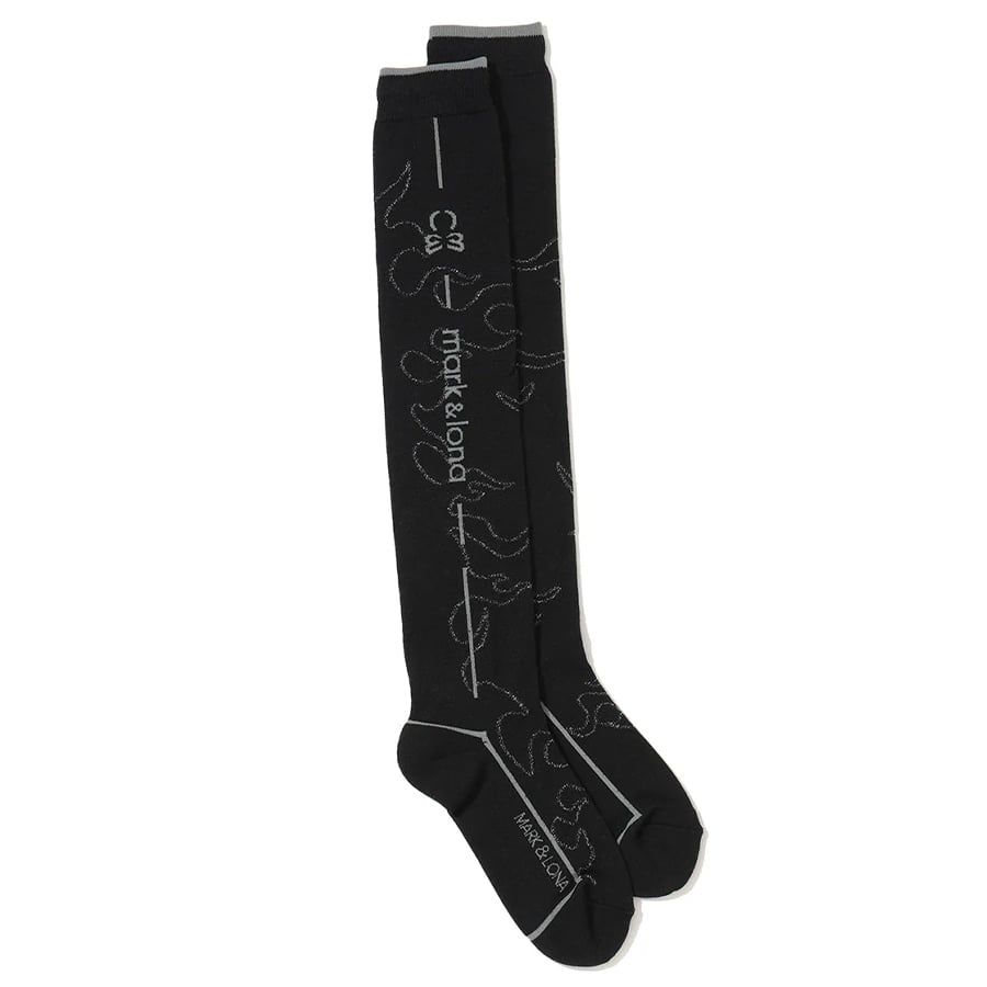 Vớ Golf Nữ Cổ Cao Duel Flame Over Knee Socks MLF-6A-FS91 | MARK & LONA
