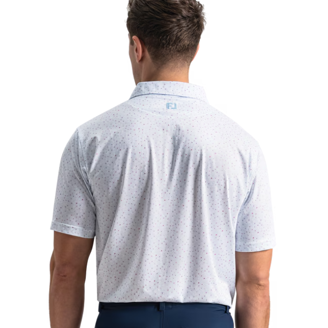 Áo Golf Nam Tay Ngắn Linework Floral Lisle 40798 | Footjoy