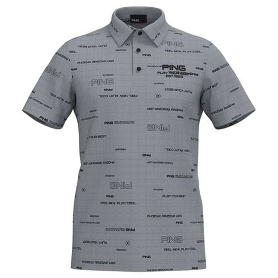 Áo golf nam tay ngắn WHITE 621-4160385-030 | PING