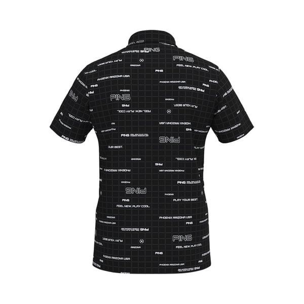 Áo golf nam tay ngắn BLACK 621-4160385-010 | PING